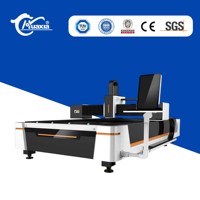 Machine de découpe laser à fibre avec table d'échange 1000W pour laiton, titane, acier inoxydable