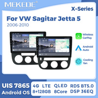 MEKEDE X10 X20 X30 X40 UIS7865 8+128G QLED AKM DSP CarPlay sans fil Android Auto pour VW Sagitar Jetta5 2006-2010