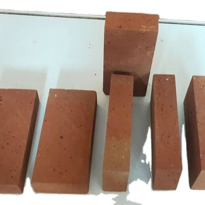 Decoratieve rode gesinterde klei gepolijste bakstenen, natuurlijk voor buitenmuren - Product Image 4