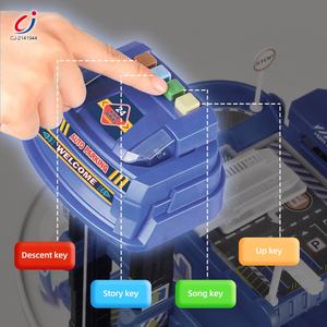 Hengji-juguete <span class=keywords><strong>de</strong></span> pista <span class=keywords><strong>de</strong></span> estacionamiento para niños, juguete <span class=keywords><strong>de</strong></span> pista <span class=keywords><strong>de</strong></span> 4 capas con batería, modelo <span class=keywords><strong>de</strong></span> coche fundido a presión - Product Image 2