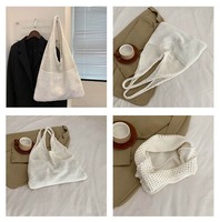 Sac de plage classique brodé à la main avec impression personnalisée pour femmes, cadeau promotionnel, textile rectangulaire