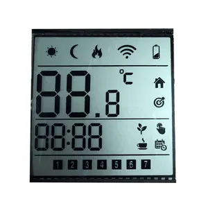 LCD TN Positive Display 12 o'clock View Indoor And Outdoor Temperature And Humidity Lcd Video Module Player Broken Code Screen