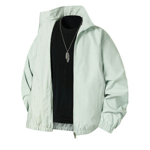 Chaqueta de Hombre con Logotipo Personalizado, Estilo Simple, Nueva Colección Primavera-Otoño, para Deportes al Aire Libre, Holgada, Estilo Coreano, Cómoda y Fresca - Product Image 4