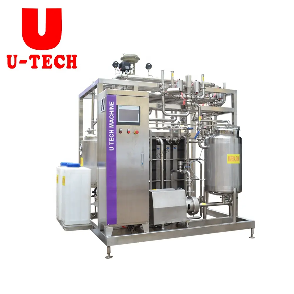 2022 새로운 디자인 Pasteurizer 관형 UHT 우유 살균기 기계 공장 라인 우유 주스 충전 기계 판매