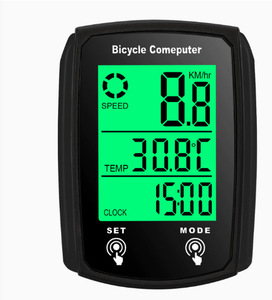 Grand écran Code anglais filaire ordinateur de vélo étanche rétroéclairage <span class=keywords><strong>compteur</strong></span> de vitesse capteur intelligent <span class=keywords><strong>pour</strong></span> VTT odomètre - Product Image 6