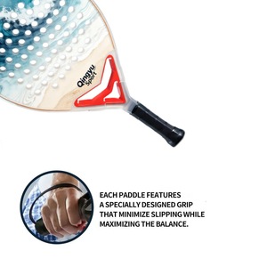 Racchetta <span class=keywords><strong>da</strong></span> Padel Personalizzata Unisex in Fibra di Carbonio, per Allenamento, Competizione, Spiaggia, Tempo Libero e Sport all'Aperto - Product Image 4