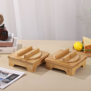 Support de pot en bambou style coréen, résistant à la chaleur, pour servir le bibimbap et les nouilles de riz - Product Image 4