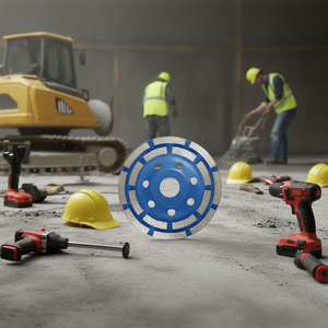 Plaque de support segmentée en diamant 110 mm pour le meulage et la découpe du béton - Product Image 3