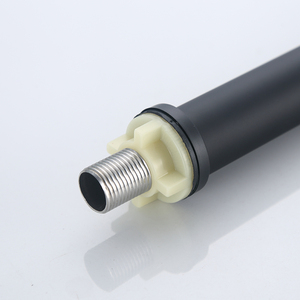 Sàn gắn vòi nước lạnh xử lý duy nhất 304 tắm vòi nước bảng màu đen lưu vực vòi nước bằng thép không gỉ - Product Image 3