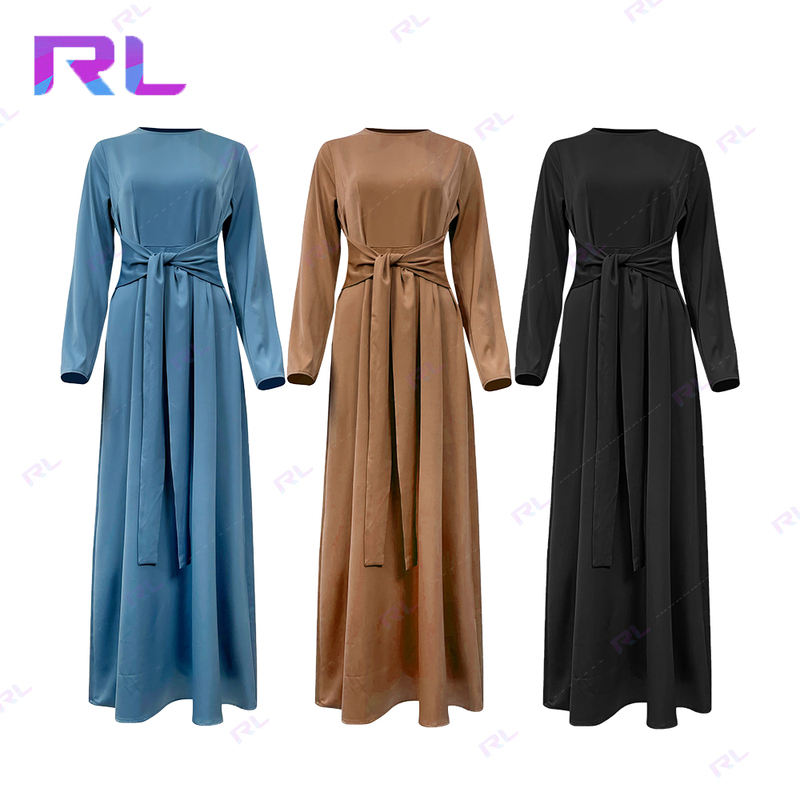 Custom Silk Lady Niqab Turkish Kaftan