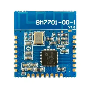 Módulo transmissor bluetooth holtek bm5.2, baixa energia módulo de transmissor bluetooth 5.2 bm7701