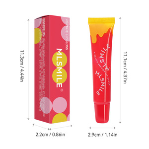 Dissolve le linee delle labbra profondamente nutre idratante leggermente rimuove la pelle morta tenero lucidalabbra al burro - Product Image 4