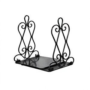 Sujetalibros personalizados de tamaño y forma con la mejor calidad Sujetalibros de metal de color negro del mejor exportador de la India - Product Image 1