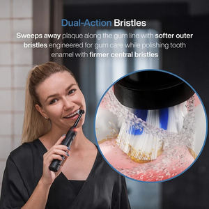 मौखिक दंत बी सफाई 360 घूर्णन हेड स्पिन सोनिक इलेक्ट्रिक टूथब्रश ओम कस्टम निजी लेबल स्मार्ट इलेक्ट्रिक टूथब्रश - Product Image 5