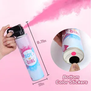 Biodegradable Gender Reveal Smoke Fire Extinguisher Color Blaster Boy Or Girl Baby Shower Gender Reveal Ideas Party Supplies