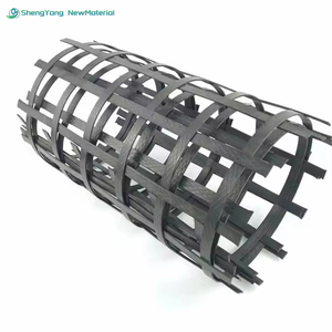 Thân thiện với môi 150-150kn biaxial Polypropylene (<span class=keywords><strong>PP</strong></span>) Hàn <span class=keywords><strong>geogrid</strong></span> cho giữ chân tường đường lái xe xây dựng đường tăng cường - Product Image 3