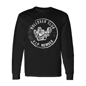 T-shirt à manches longues Rollover Club UTV unisexe à col rond pour adulte, vêtements de conduite tout-terrain - Product Image 2