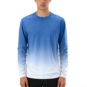 Camiseta de Manga Larga con Protección Solar UPF35+ y Protección UV, Color Degradado Personalizado, Secado Rápido, Transpirable, para Verano, Correr al Aire Libre, Venta al Por Mayor - Product Image 3