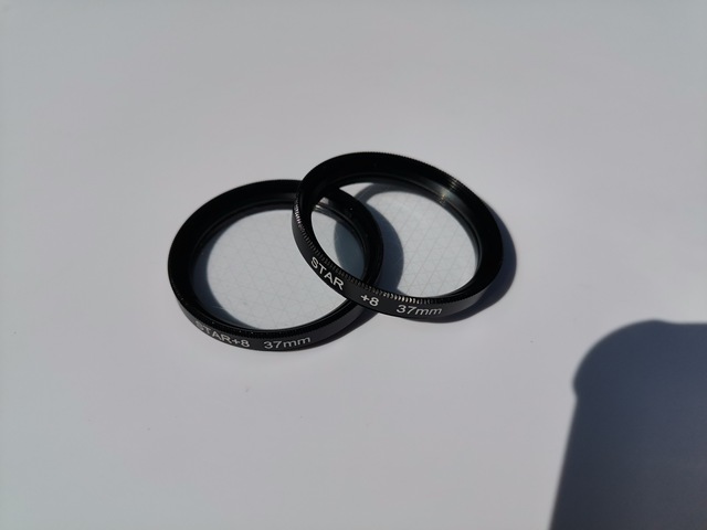 37mmStar Filter for Phone Lens, Starburst Effect Lens for Night Scene & Jewelry Macro Photography, Star +8 Filter with 468 Lines