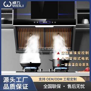 Hotte aspirante domestique à panneau en verre trempé, aspiration latérale, 42 CFM, 32 kg, modèle TR U 1 - Product Image 5