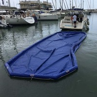 Dock flottant gonflable portable robuste pour amarrage de bateaux