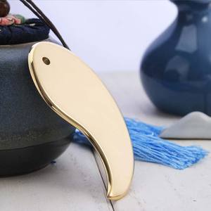 Bian <span class=keywords><strong>Fa</strong></span> Hu <span class=keywords><strong>Fu</strong></span> cobre Bian latón raspado placa púrpura cobre estiramiento Facial raspado placa - Product Image 2