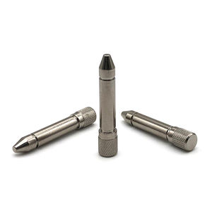 Usinage automatique de tour d'usine goupilles rondes personnalisées tige de goupille de goupille d'acier inoxydable avec des goupilles de positionnement de moletage - Product Image 5