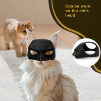 Masque de chat Batman créatif pour animaux de compagnie - Fournitures de bricolage pour toutes les saisons
