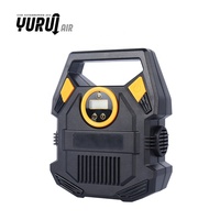 Gonfleur de pneus solaire à manivelle 150 PSI, double alimentation, rechargeable, hors réseau, pour kit de survie d'urgence CE RoHS