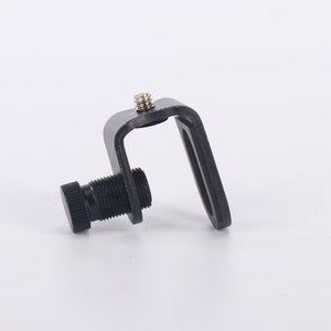 Support de lampe à pince en C, montage fileté 1/4 pour éclairage vidéo de caméra, alliage d'aluminium, largeur 4,3 cm - Product Image 2