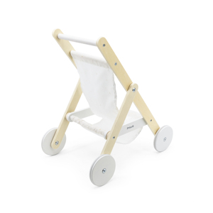 2024 nouveau Design enfants jouet poupée <span class=keywords><strong>en</strong></span> <span class=keywords><strong>bois</strong></span> blanc bébé <span class=keywords><strong>chaise</strong></span> <span class=keywords><strong>haute</strong></span> avec coussin avant protégé conseil - Product Image 4