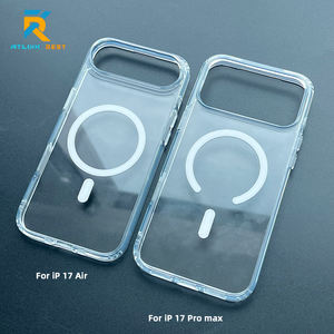 <span class=keywords><strong>Coque</strong></span> de téléphone portable <span class=keywords><strong>transparente</strong></span> magnétique avec charge sans fil en TPU+PC pour <span class=keywords><strong>iPhone</strong></span> 15 16 17 Pro Max - Product Image 6