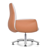 Mobilier de bureau contemporain en cuir blanc bon marché Mobilier de bureau moderne de luxe de style commercial Chaise de bureau