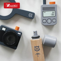 Set Kostum Main Peran Polisi Anak Kustom OEM dengan Rompi, Topi, Borgol, dan Walkie Talkie W10K089