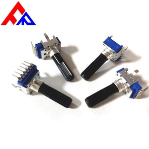 Potentiomètre à film de carbone à axe isolé audio, personnalisé par le fabricant, 11 mm, 10K, 20%, type rotatif pour appareils électroménagers - Product Image 6
