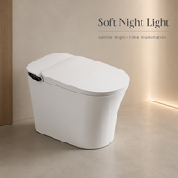 Meilleure Vente : Toilette Intelligente à Chauffage de Siège, Anti-éclaboussures, avec Système S-Trap, Télécommande, Fixation au Sol, Prise en Charge OEM/ODM pour Environnements Modernes