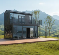 Maison conteneur modulaire préfabriquée à assemblage rapide avec options ferme et atelier – Bâtiment portable pour bureau et appartement