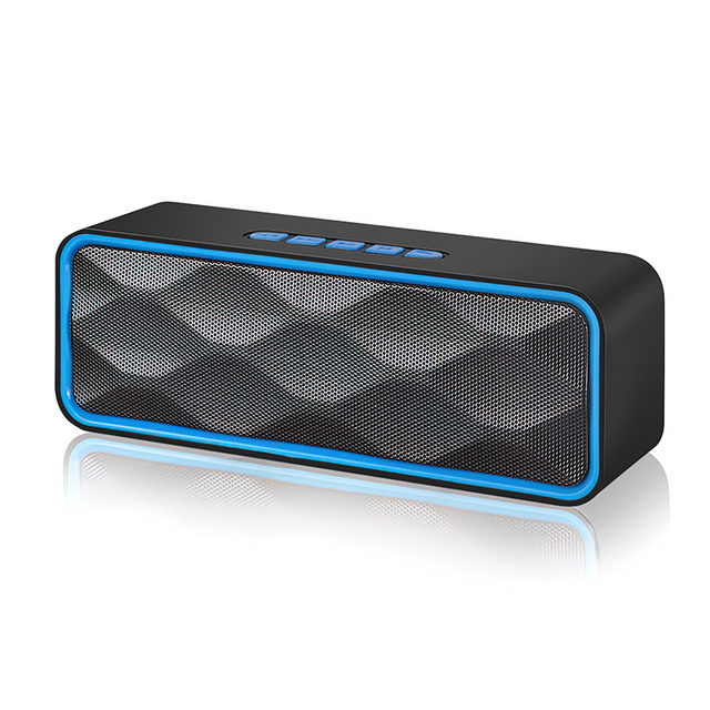 Portable Wireless Speaker With Subwoofer Portable Multifunctional Waterproof Speaker for Outdoor