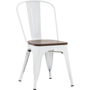 <span class=keywords><strong>Chaise</strong></span> en métal avec dossier, style industriel, pour l'extérieur et l'intérieur, meubles de maison - Product Image 1