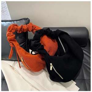 Bolso de pana para mujer, nuevo, de gran capacidad, popular, bandolera, estilo simple y moderno - Product Image 5