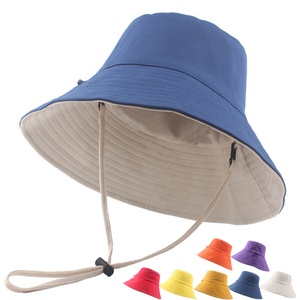 Nouveau Chapeau Bob en Jean à Bord Large et Dessus Plat, Style Dessin Animé, avec Cordon de Serrage Réglable, Tendance et Personnalisé, Idéal pour le Quotidien et les Voyages - Product Image 1
