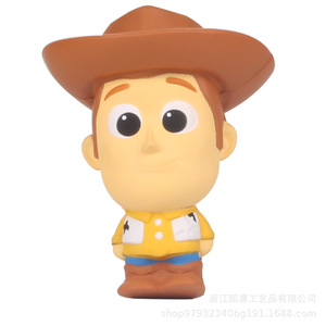 Jouet anti-stress en forme de bois Pu Woody à récupération lente pour enfants de 5 à 7 ans, unisexe - Product Image 1