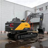 Excavatrice Volvo EC300D d'occasion, 30 tonnes, pelle hydraulique lourde sur chenilles, équipement de terrassement