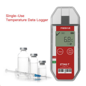 Oem nhiệt độ dùng một lần dữ liệu logger, màn hình hiển thị, bảo vệ IP65, USB Auto PDF/CSV báo cáo - Product Image 2