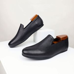 Mocasines de Negocios para Hombre, Mocasines Casuales Sin Cordones con Cuero de Primera Calidad, Suelas Suaves, Mocasines Cómodos y Elegantes para la Oficina - Product Image 2