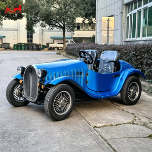 Vendita Diretta dalla Fabbrica: Auto Elettrica Classica a 2 Posti e 4 Ruote, Stile Vintage Retrò, Golf Cart Personalizzabile nel Colore, Auto Elettrica Vintage - Product Image 5