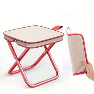 Custom Logo Outdoor <b>Folding</b> Small Horse Tie Pocket <b>Stool</b> Portable Fishing <b>Stool</b> Camping Tourism Leisure Handbag Chair - Product Image 3