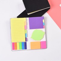 Bloc-notes phosphorescent, fournitures de bureau, notes adhésives, carnet créatif, bloc-notes pour étudiants