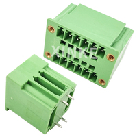 Bloc de bornes PCB enfichable pas de 3,50 mm - Connecteur à broches droites à double rangée à bride