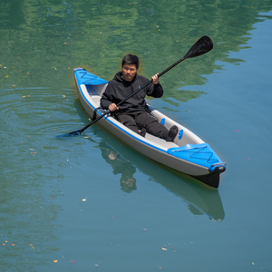 <span class=keywords><strong>Kayak</strong></span> <span class=keywords><strong>gonflable</strong></span> pliable en PVC à deux places pour la pêche, nouveau design - Product Image 6